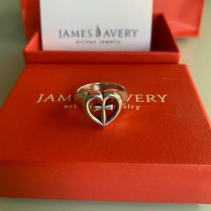 James Avery Eternal Love Ring-Retired. Size 7.